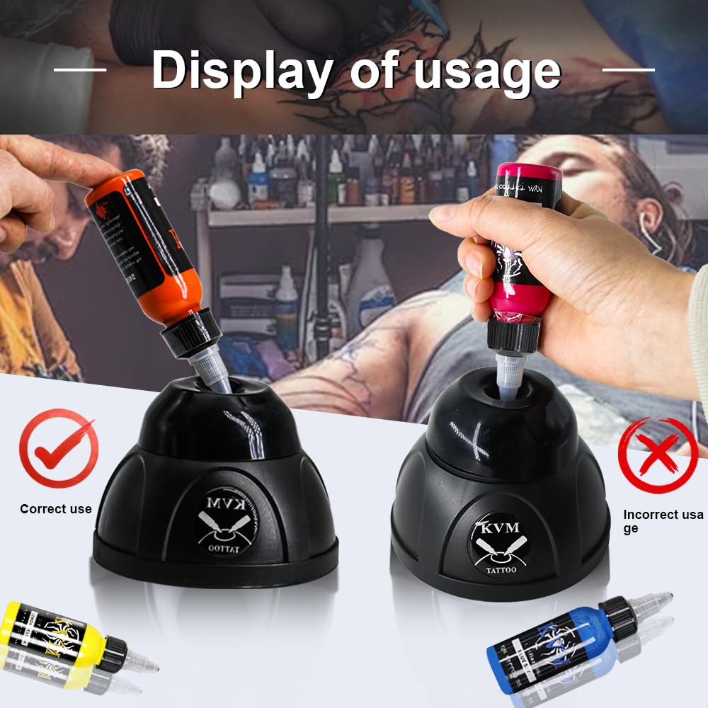 KVM placed next to ruler to show compact size and easy portability