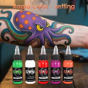 KVM open bottle cap and nozzle showing precise dispensing and hygiene