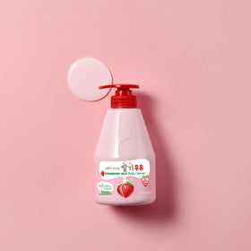 Kwailnara bottle on shower shelf in bathroom suggesting daily pampering routine