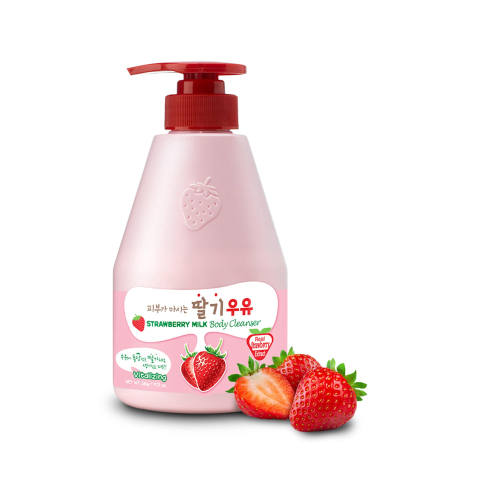 Kwailnara bottle front packaging showing label and strawberry cream scent benefit