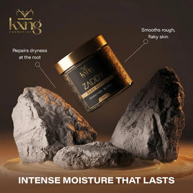 KXNG Cosmetics applied on hand demonstrating smooth absorption and instant softness