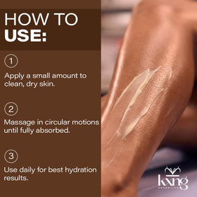 KXNG Cosmetics jar staged in bathroom lifestyle setting promoting daily routine use