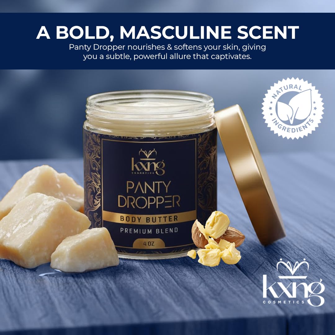 KXNG Cosmetics on bathroom shelf in lifestyle setting conveying daily grooming ritual