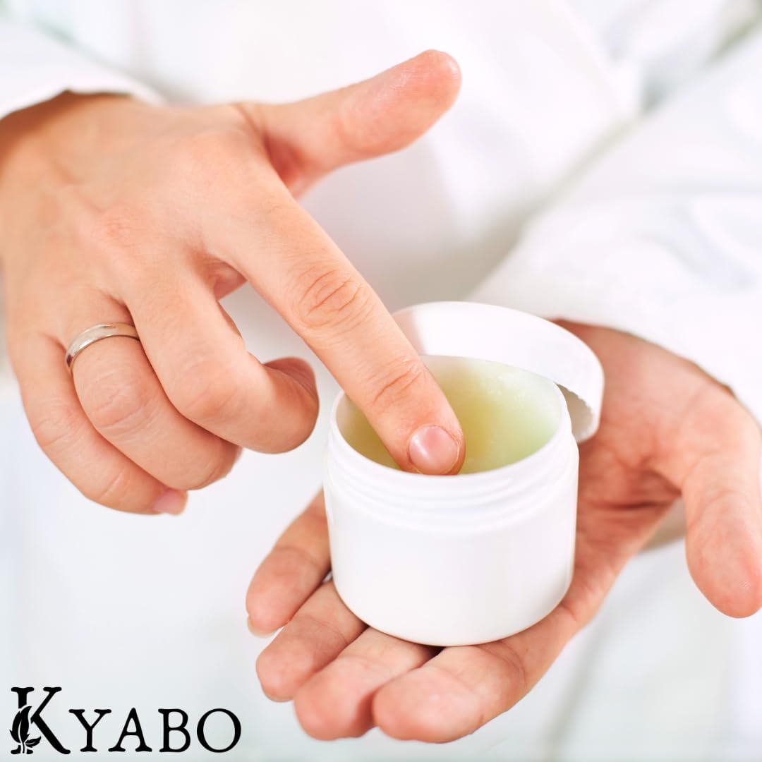 Kyabo lanolin label close-up highlighting USP-grade purity and quality
