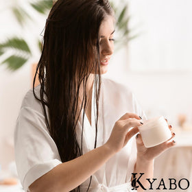 Kyabo lanolin pound package on scale showing 1 lb. bulk supply advantage