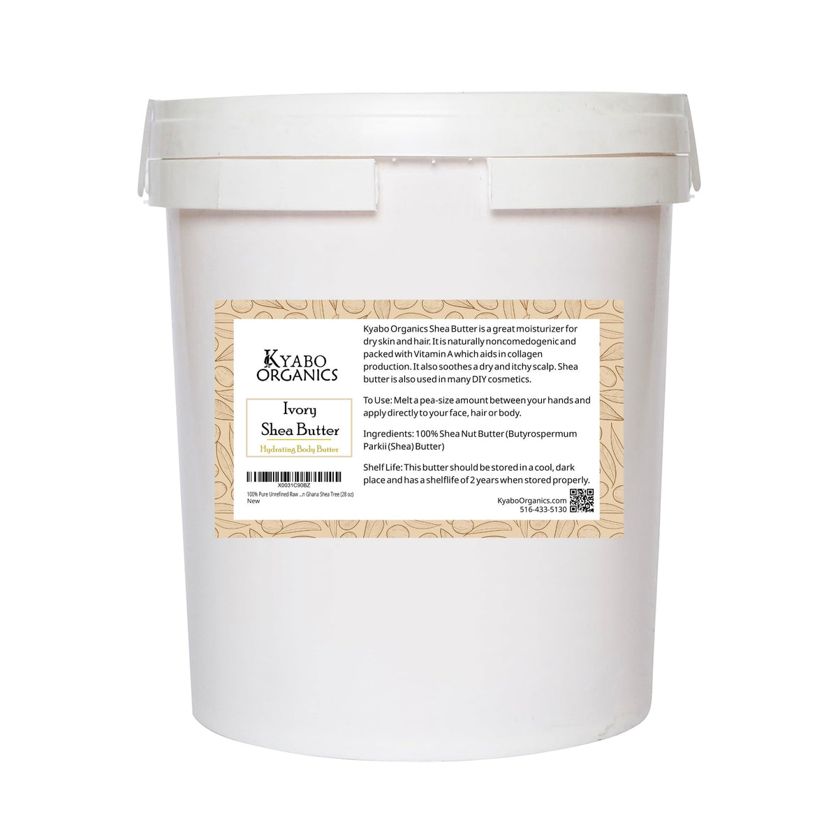 Kyabo Organics jar front view showing product and branding for confidence