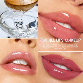 KYDA application on lips shows glossy finish and comfortable non-sticky wear benefit