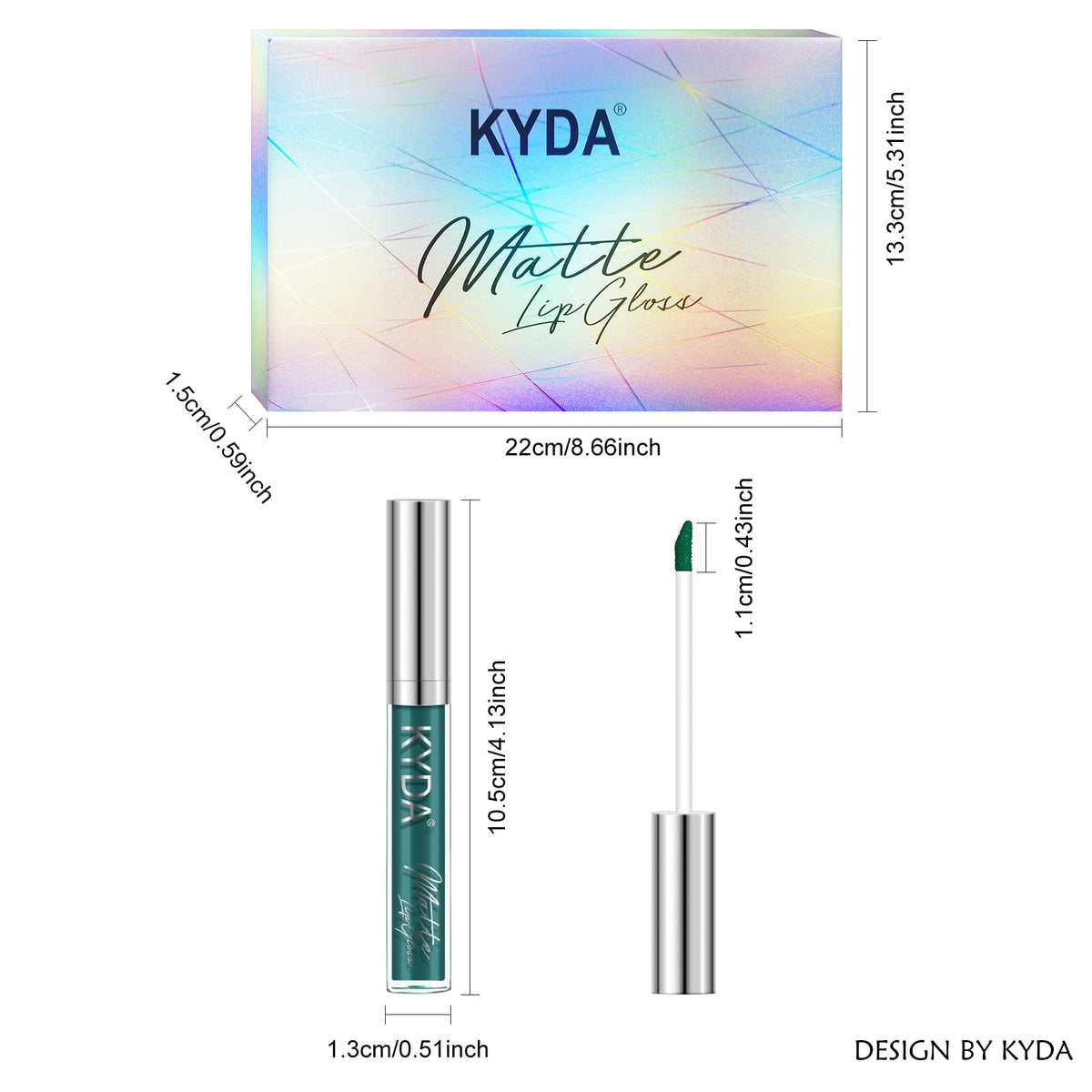 KYDA set in travel pouch ready for touch-ups and convenient storage