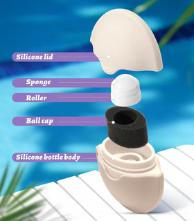 KYHDIYA applicator rolling sunscreen on arm for quick, even coverage
