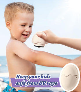 KYHDIYA child using applicator with parent demonstrating kid-friendly design