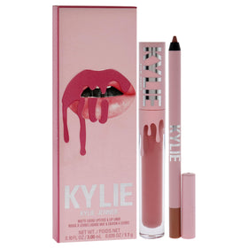 KYLIE application on model demonstrating precise liner and long-lasting matte look