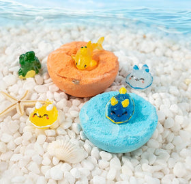 KZQUVM parent and child enjoying bath time with bombs, boosts family fun
