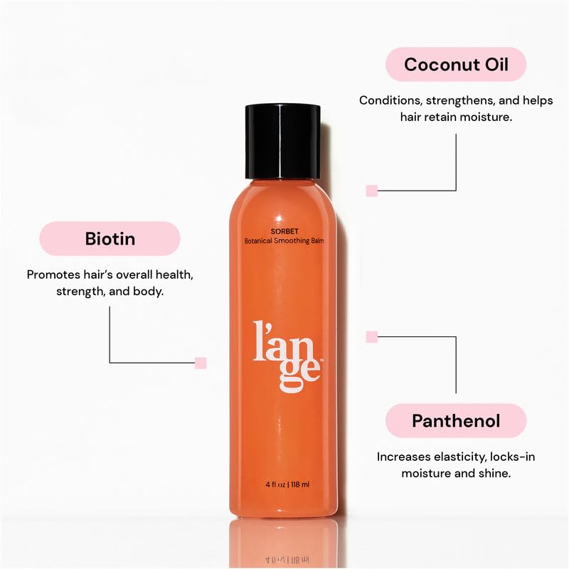 L'ANGE HAIR being applied to damp hair to detangle and add moisture