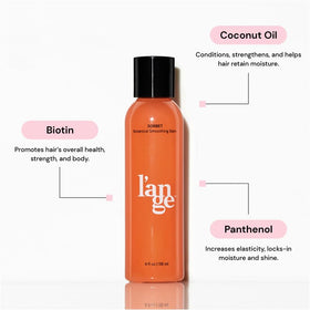 L'ANGE HAIR being applied to damp hair to detangle and add moisture