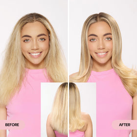 l'ange hair argan oil droplet detail highlighting nourishing shine benefits