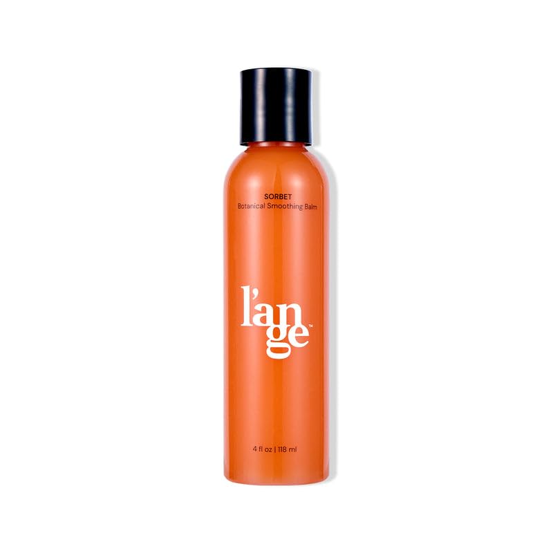 L'ANGE HAIR front packaging showing balm and benefit of sleek finish