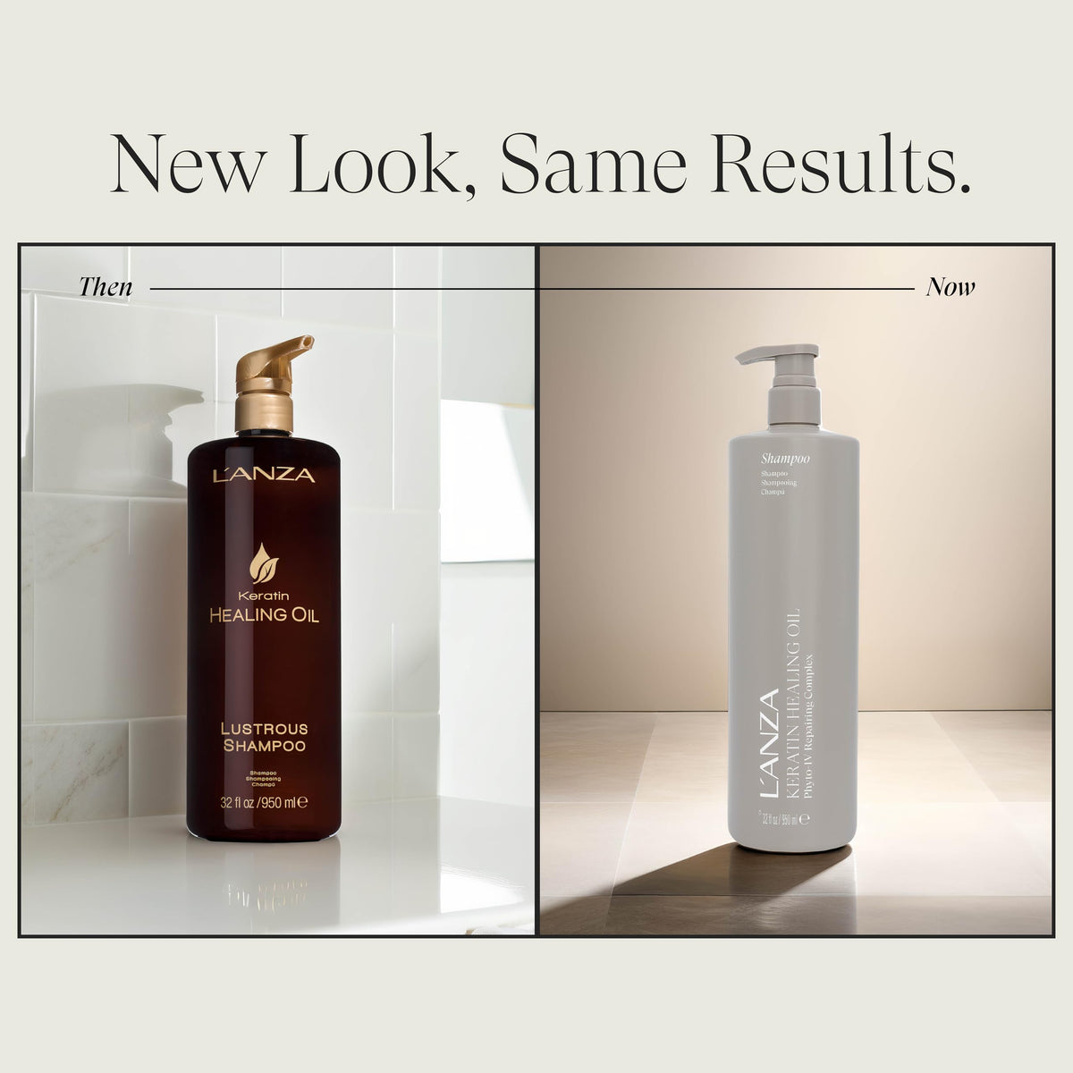 L’ANZA back label close-up displaying ingredients and usage guidance