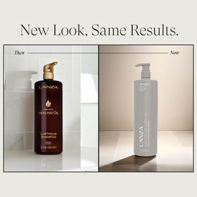 L’ANZA back label close-up displaying ingredients and usage guidance