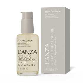L’ANZA front packaging showing bottle and label, communicates premium repair