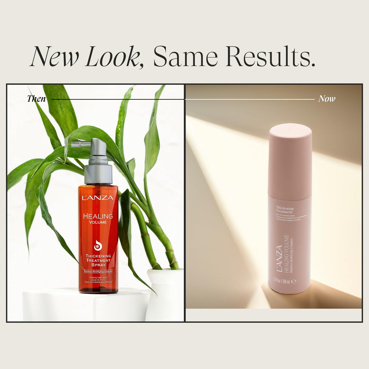 L’ANZA close-up nozzle mist demonstrating lightweight texture and even coverage