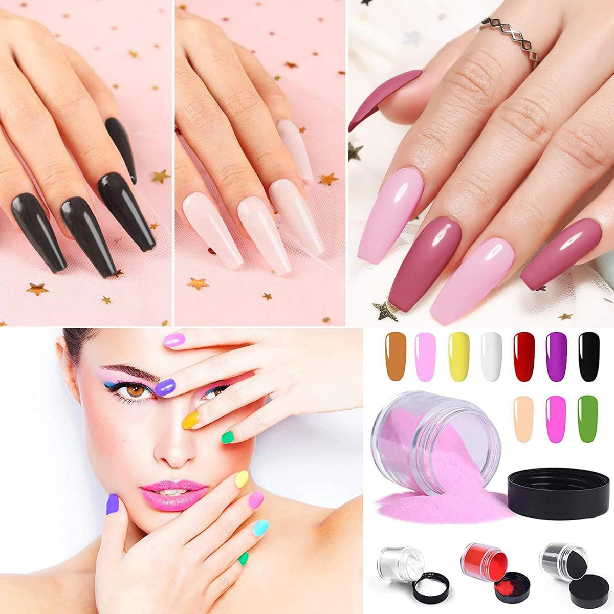 L-Bulice lifestyle manicure display showing salon-quality results benefit