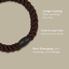 L. Erickson close-up of braided texture for secure grip and comfort