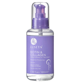 L LUSETA front bottle showing label and benefits