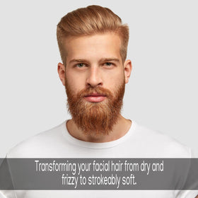L3 beard shampoo rinsed beard showing softer, smoother facial hair