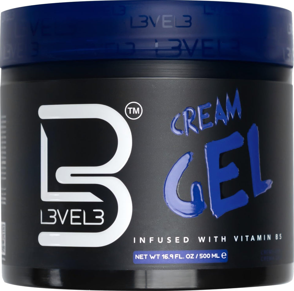 L3 front jar showing label and product size, clear branding and benefit