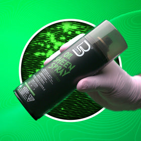 L3 lifestyle image of styled hair showcasing glossy finish and frizz control