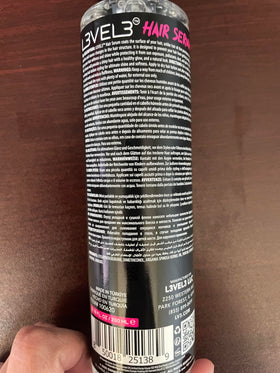 L3 bottle next to a common object showing size for travel and convenience