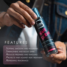 L3 serum texture close-up highlighting lightweight non-greasy consistency