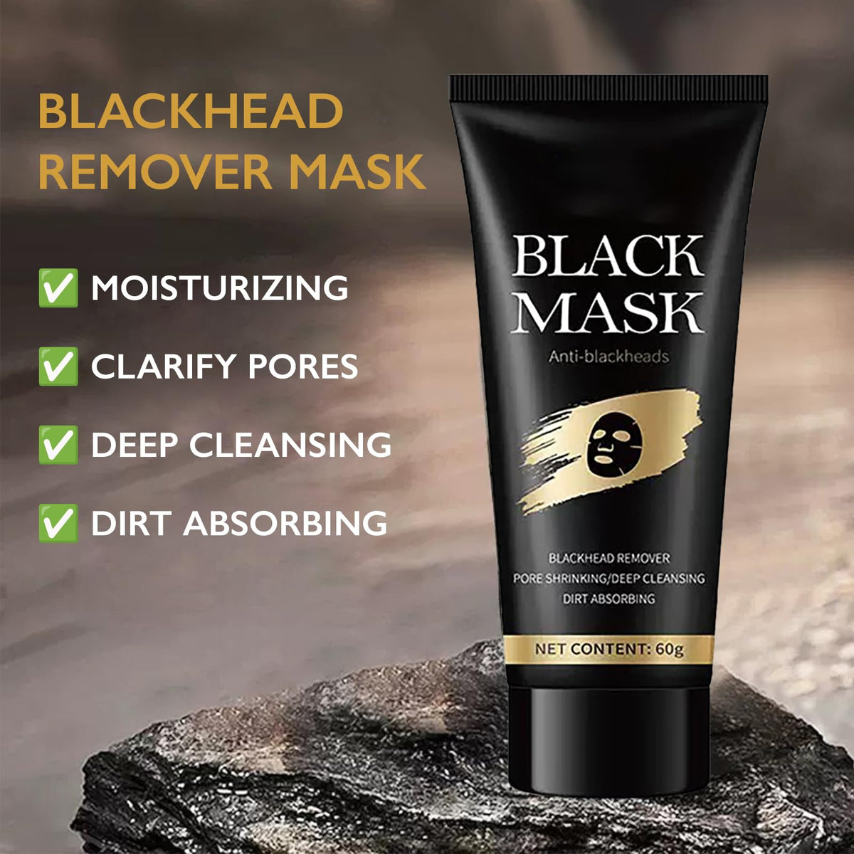 LFuTPm applied to nose close-up for targeted blackhead removal benefit