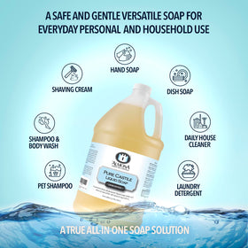 La Almona used at kitchen sink for dishwashing showing grease-cutting capability