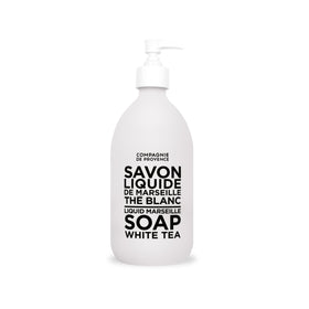 La Compagnie de Provence front glass pump bottle showcasing elegant design and durability