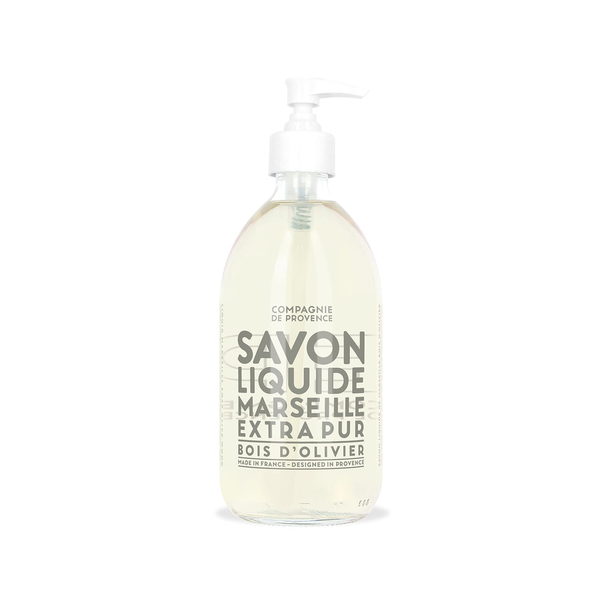 La Compagnie de Provence front glass bottle showing elegant label and scent benefits