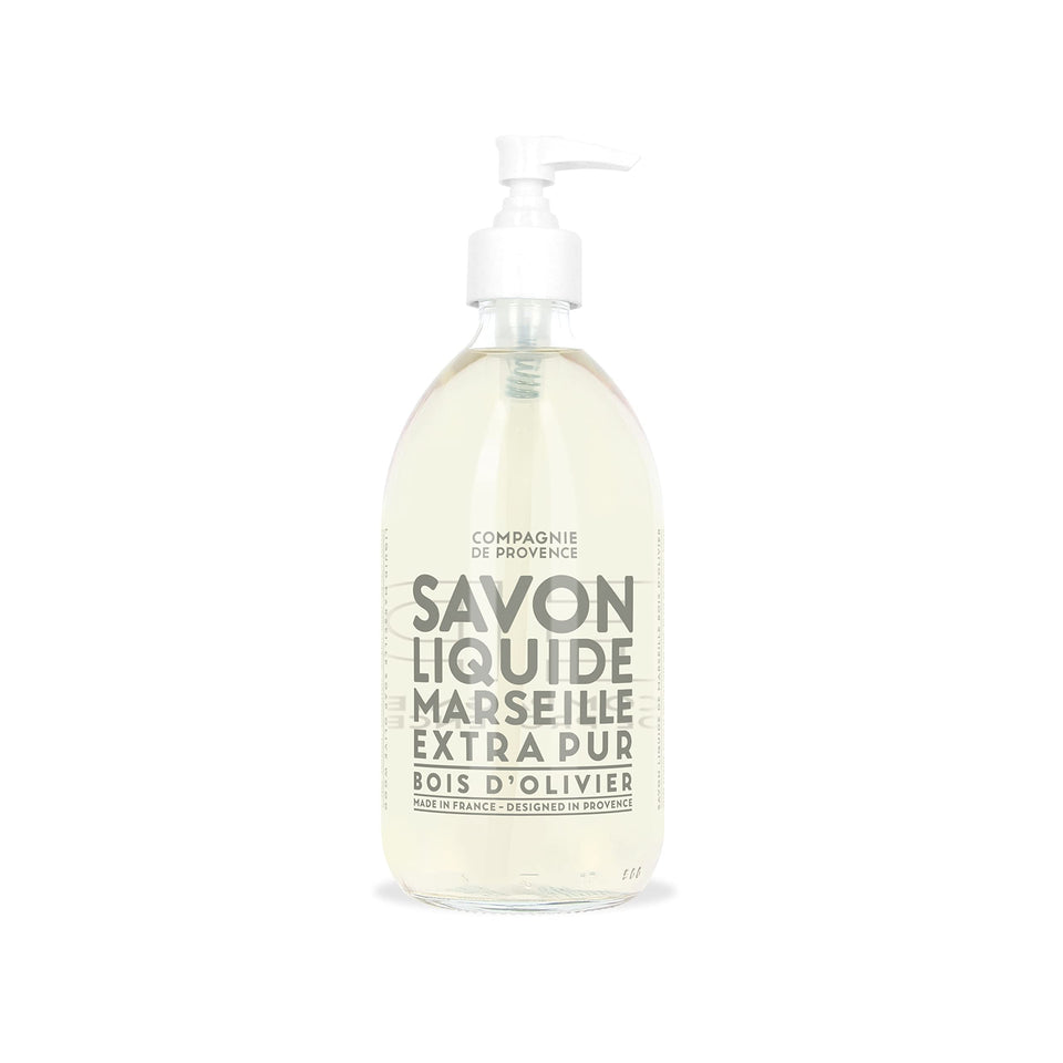 La Compagnie de Provence front glass bottle showing elegant label and scent benefits