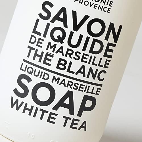 La Compagnie de Provence pump dispensing liquid soap foam for economical, mess-free use