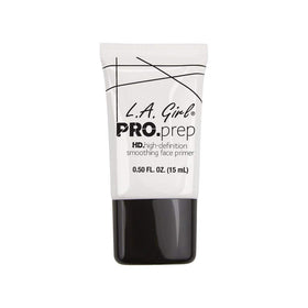 L.A. Girl primer on fingertip demonstrating easy blendability benefit