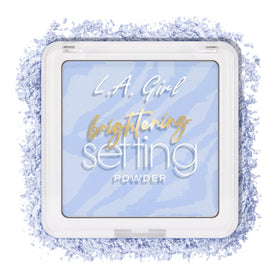 L.A. Girl marble setting powder front packaging showing product and shade, brightening effect