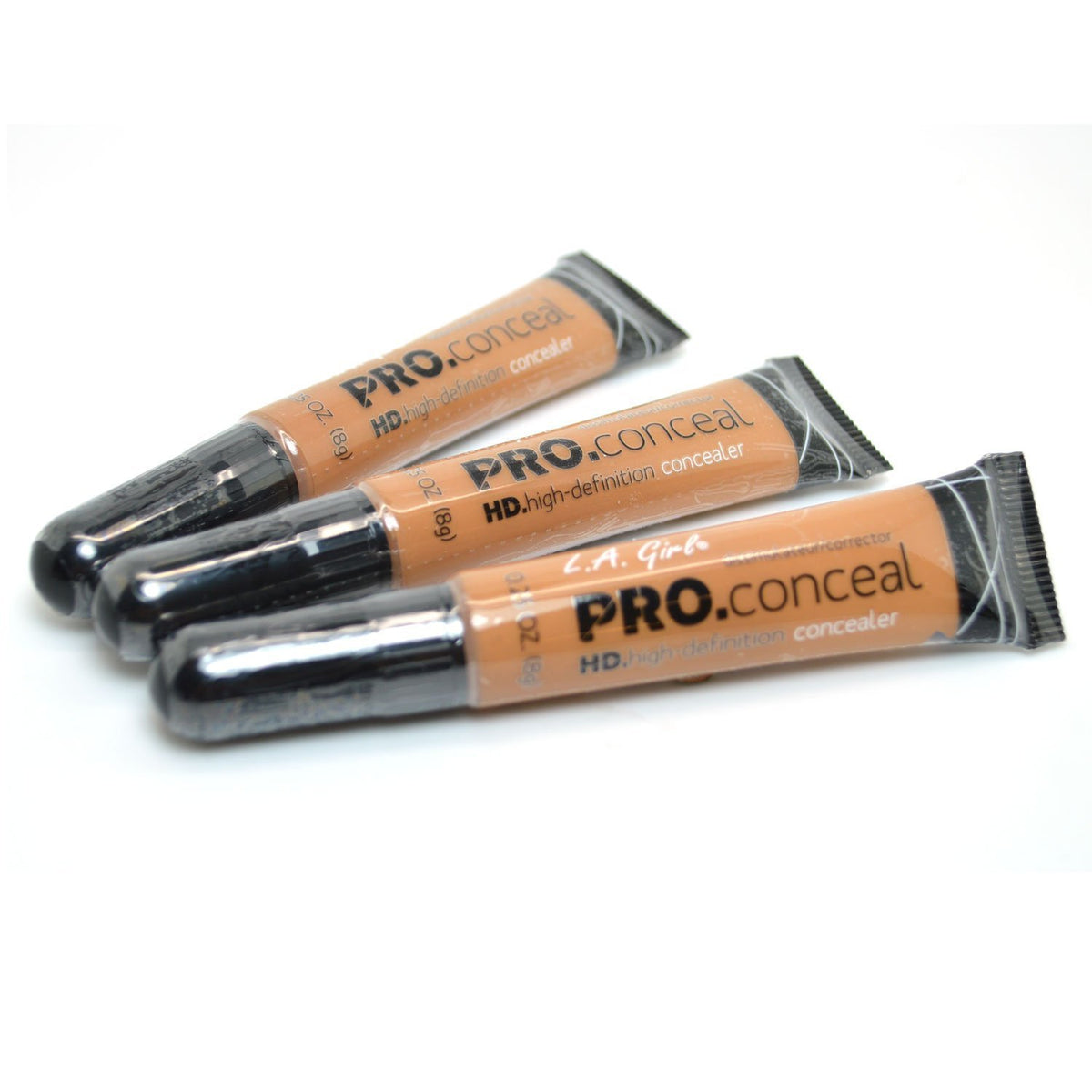 L.A. Girl front packaging showing clear label and shade Fawn benefit consistency