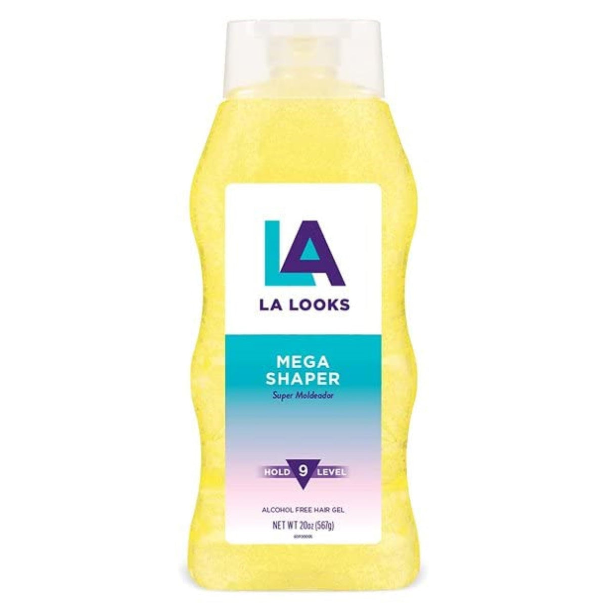 L.A. Looks front bottle showing brand and 20 oz size benefit of large supply