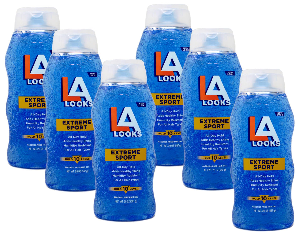 L.A. Looks front packaging showing product and pack details, reliable long-lasting hold