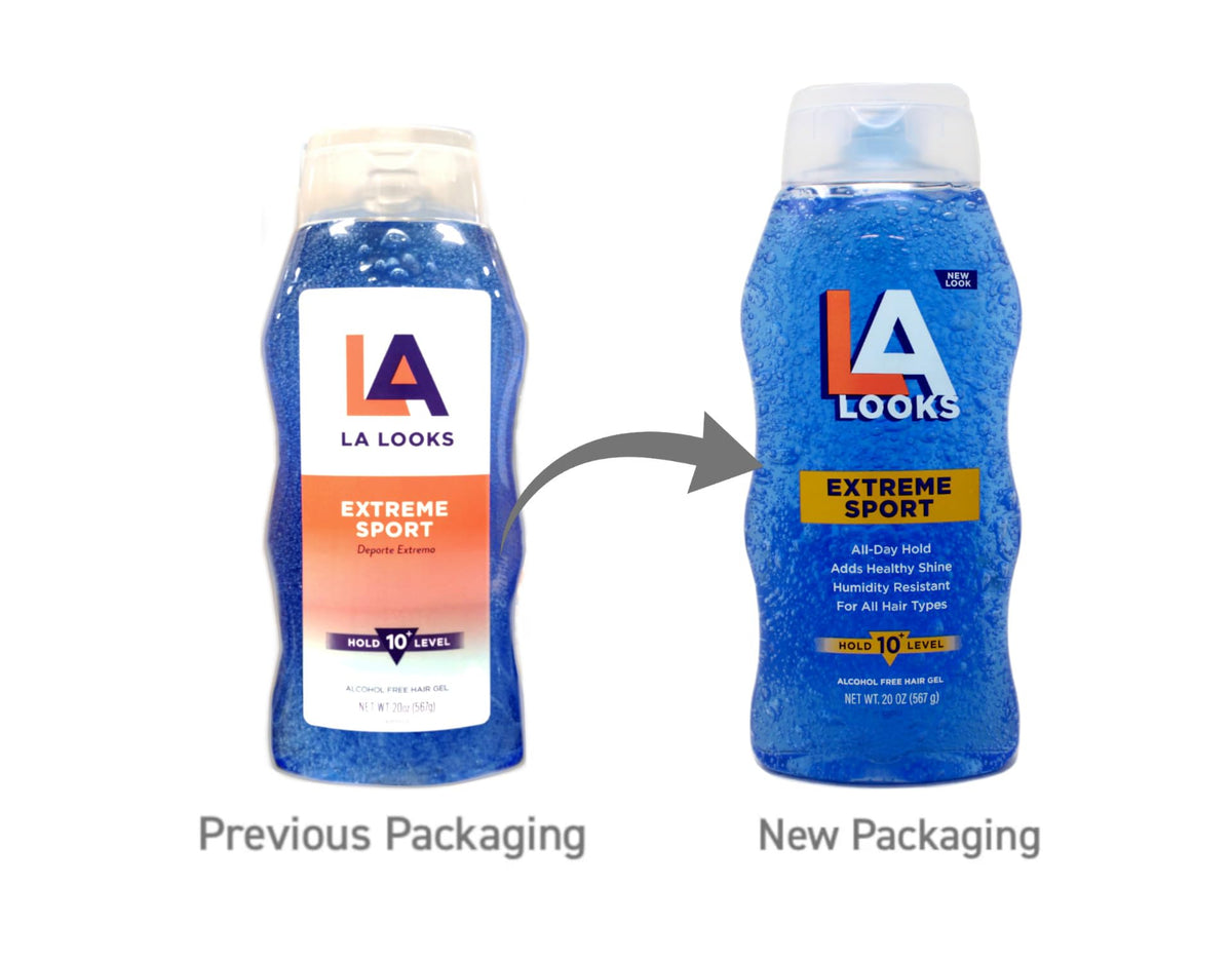 Athlete mid-workout using L.A. Looks illustrating sweatproof performance and control