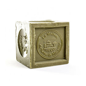 La Maison du Savon de Marseille front packaging shows authentic French block and reassures quality