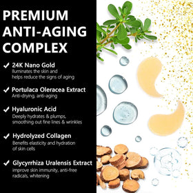 LA MIURA serum droplet on skin showing hydrating hyaluronic benefit