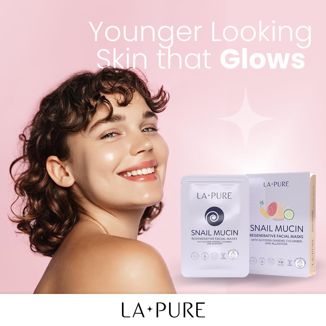LA PURE mask on bathroom shelf suggesting everyday self-care