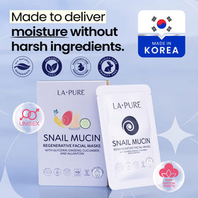 LA PURE serum texture close-up highlighting hydrating essence