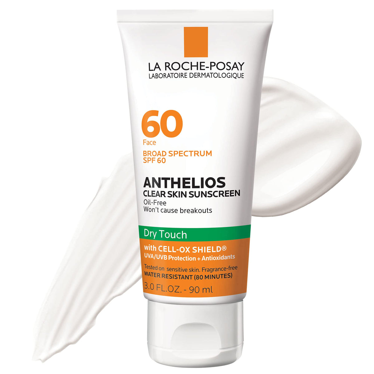 La Roche-Posay Anthelios front packaging showing SPF 60 and matte claim for daily protection
