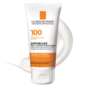 La Roche-Posay front packaging showing SPF 100 and product name for clear identification and protection